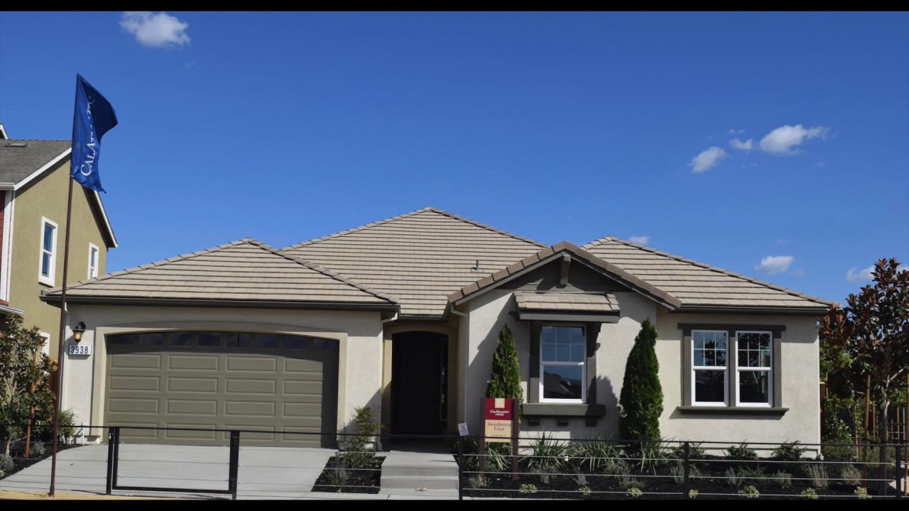 Tracy California Residence Four 4 Bedrooms Single Story Ranch