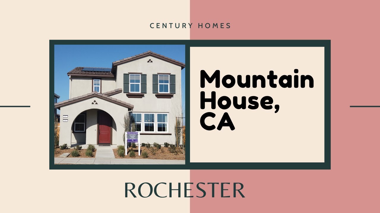 Mountain House, CA. Century Homes Model Rochester HomesByPasha Group
